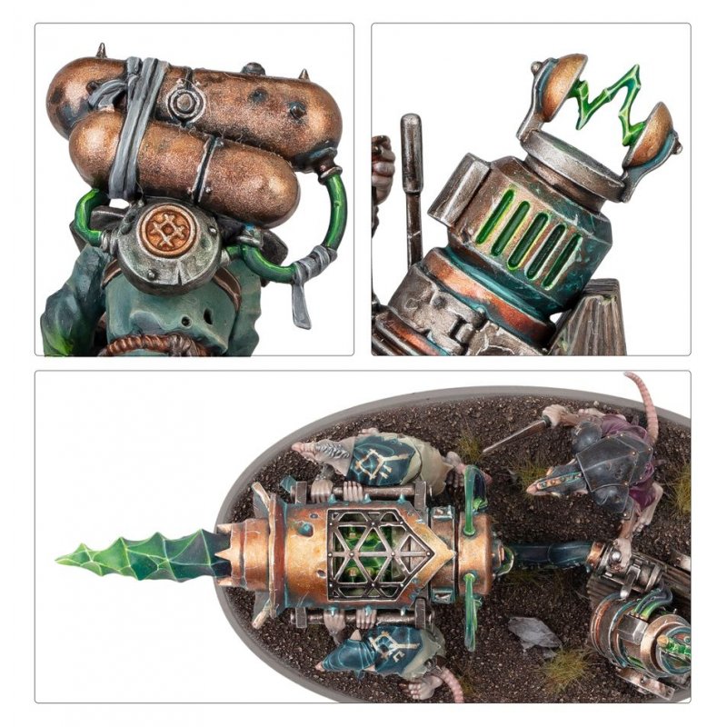 Warhammer AoS - Skaven Foreuse à Malepiere