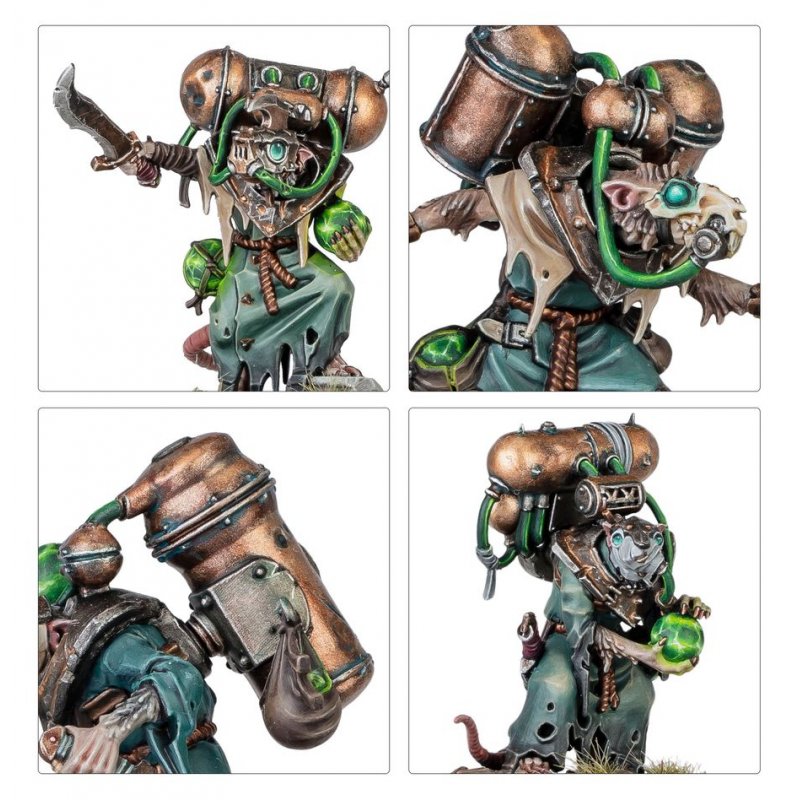 Warhammer AoS - Skaven Acolytes Globadiers