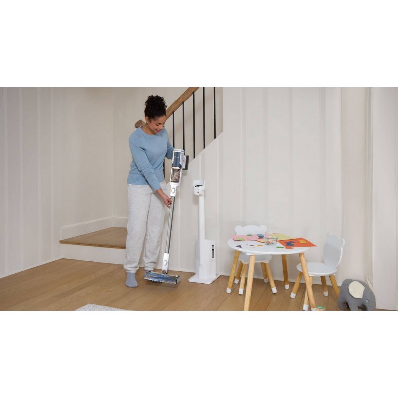 Sharkclean BU3521EU aspirateur de table Bleu, Blanc Sans sac