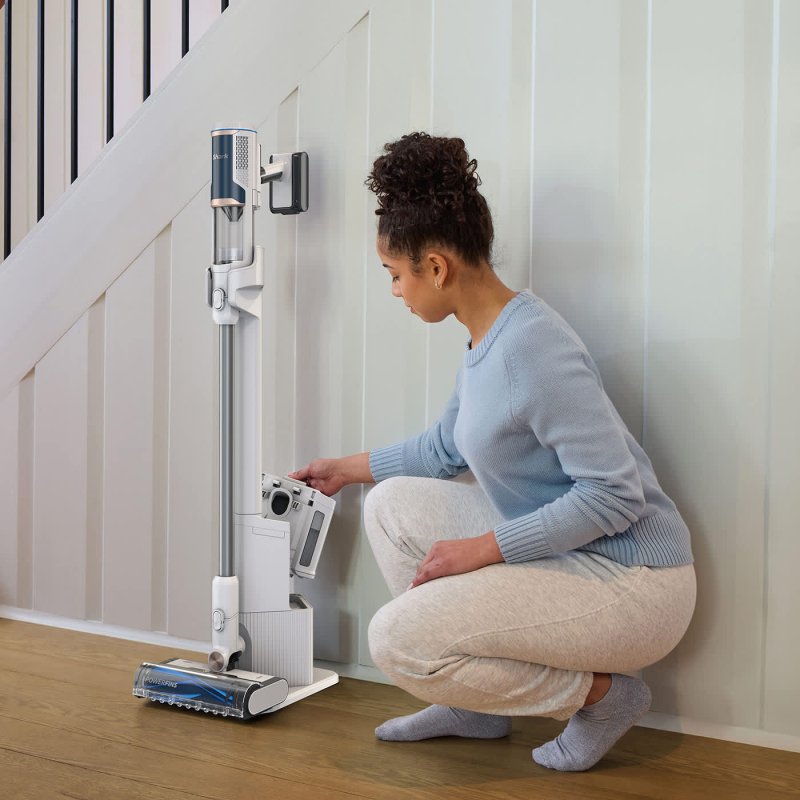 Sharkclean BU3521EU handheld vacuum Blue, White Bagless