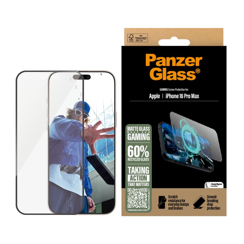 PanzerGlass PG Gaming Scrn iPhone 16 6.9Inch Pro UWF