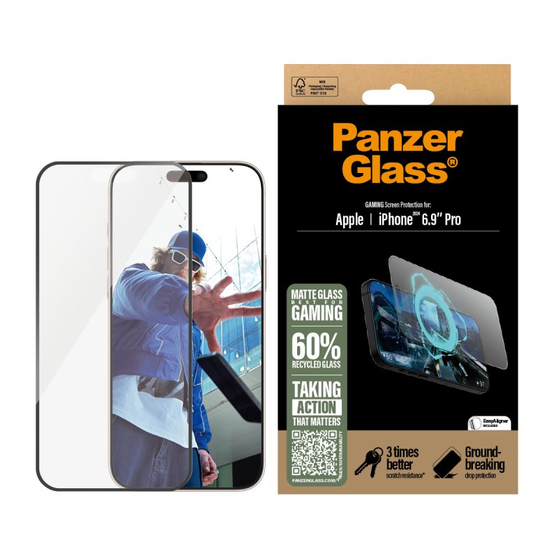 PanzerGlass PG Gaming Scrn iPhone 16 6.9Inch Pro UWF