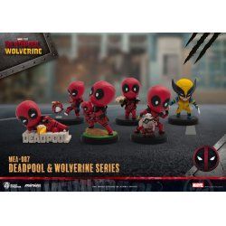 Deadpool 3 figurines Deadpool & Wolverine Series Mini Egg Attack Set 8 cm