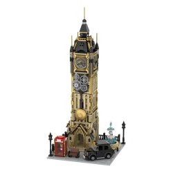 Jeu de construction Original-Steampunk Series Steampunk Clock Tower Park 58 cm