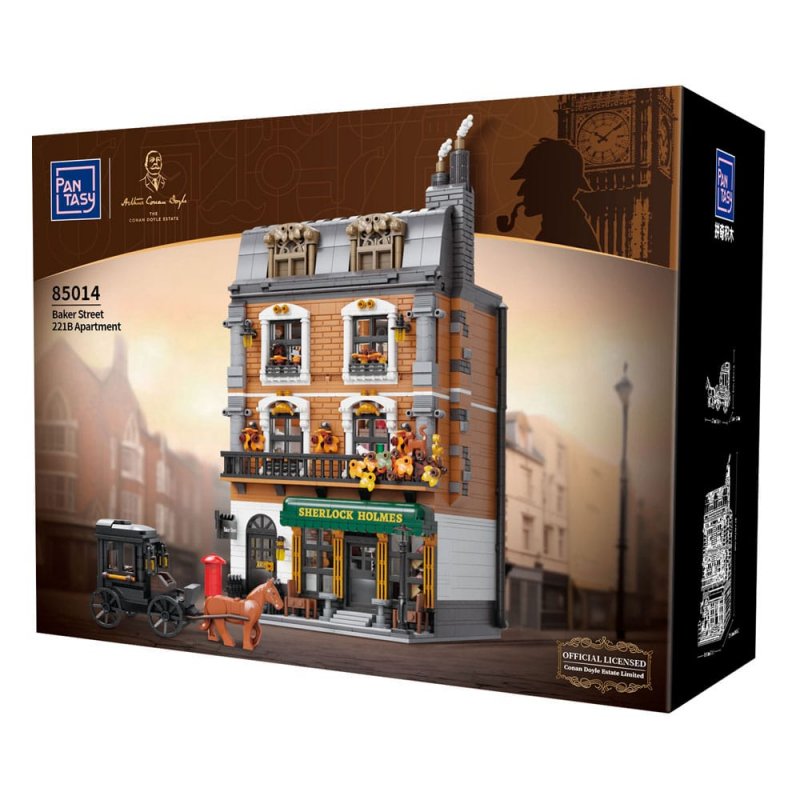 Sherlock Holmes jeu de construction Baker Street 221B Apartment 42 cm