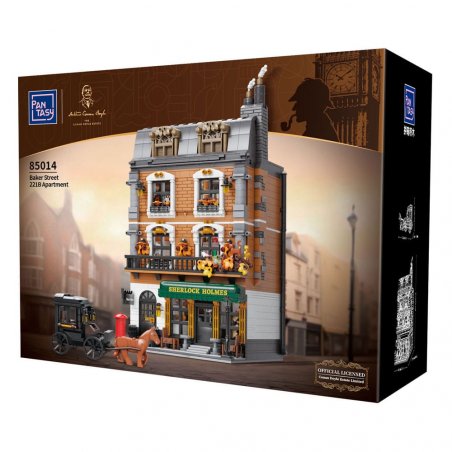 Sherlock Holmes jeu de construction Baker Street 221B Apartment 42 cm