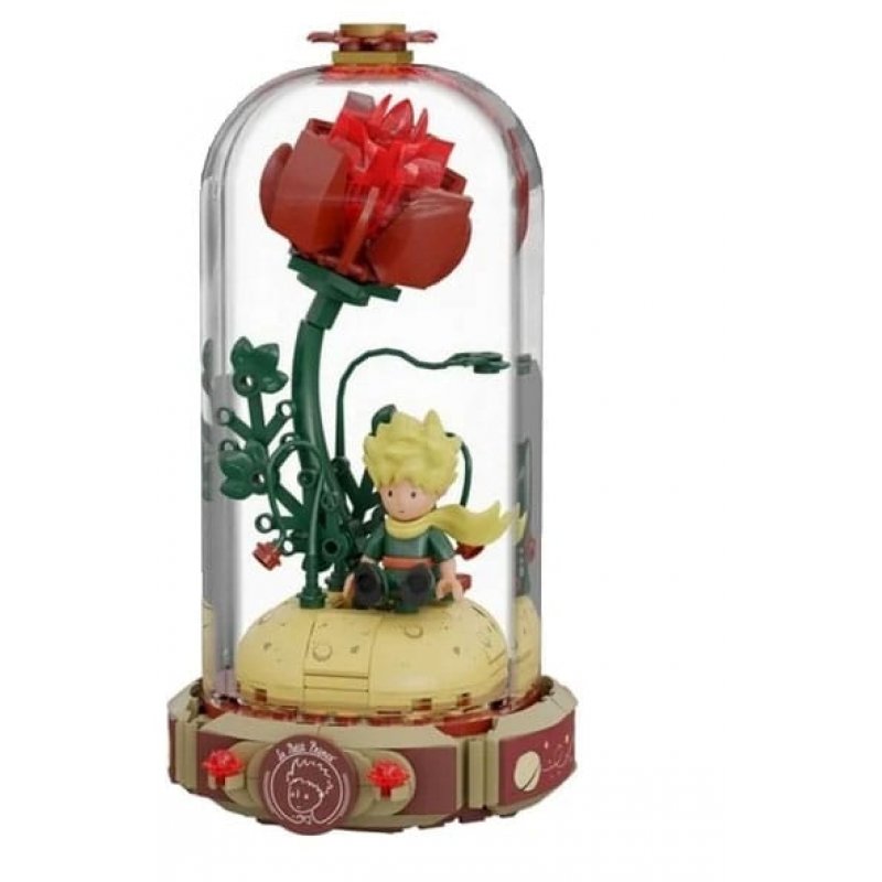 Le Petit Prince jeu de construction Eternity Series The Only Rose 22 cm