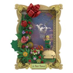 Le Petit Prince jeu de construction Rose 23 cm