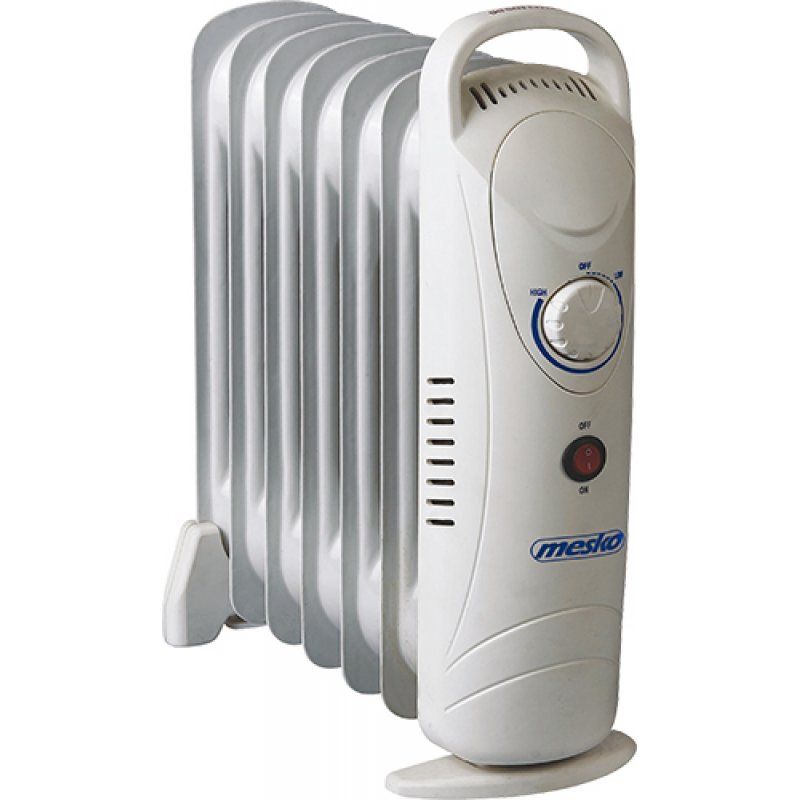 Mesko Home MS7804 Indoor White 700 W Oil electric space heater