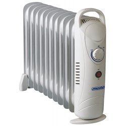 Mesko Home MS 7806 electric space heater Indoor White 1200 W Oil electric space heater