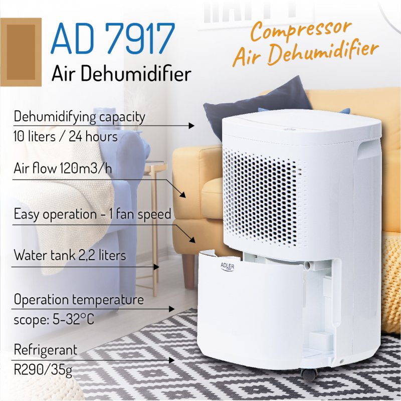 Adler AD 7917 compressor air dryer
