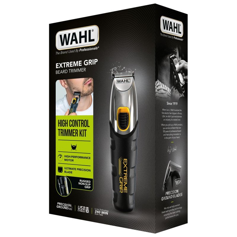 Wahl Extreme Grip AC/Batterie 1,1 cm Noir, Acier inoxydable