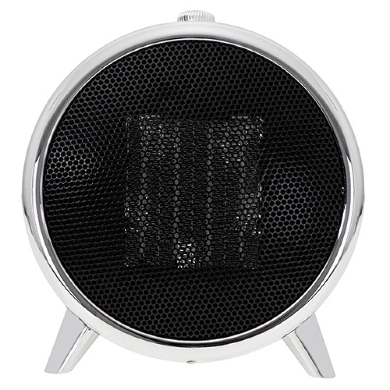 Adler AD 7742 appareil de chauffage Intérieure Noir, Argent 1500 W Chauffage de ventilateur électrique