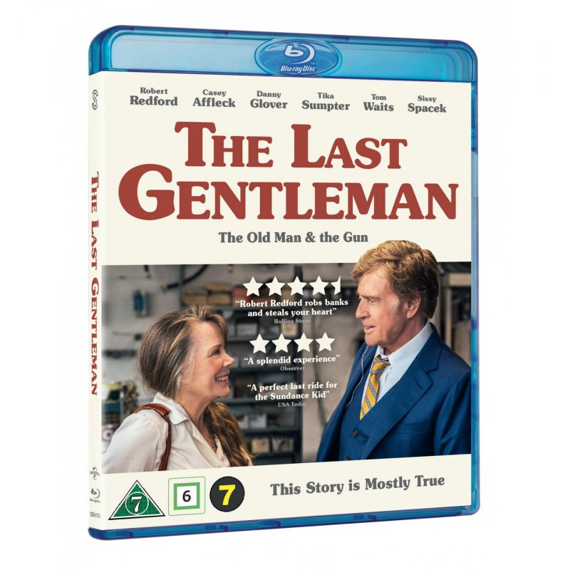 The Old Man And The Gun Blu Ray