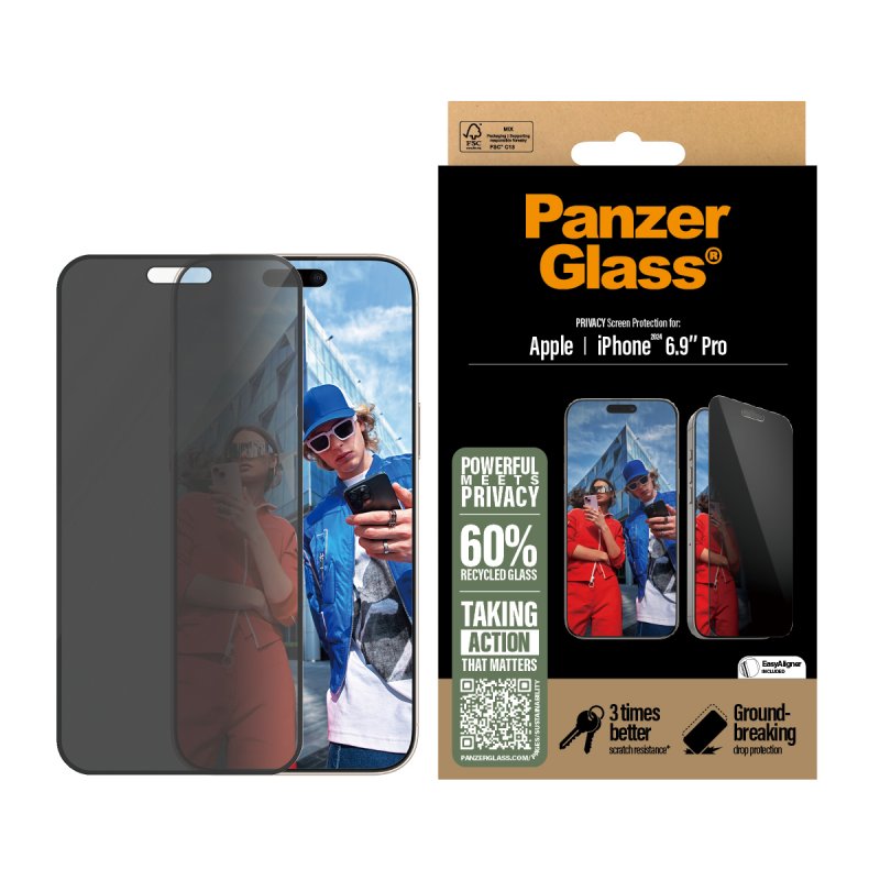 PanzerGlass PG Priv Scrn iPhone 16P 6.9Inch UWF