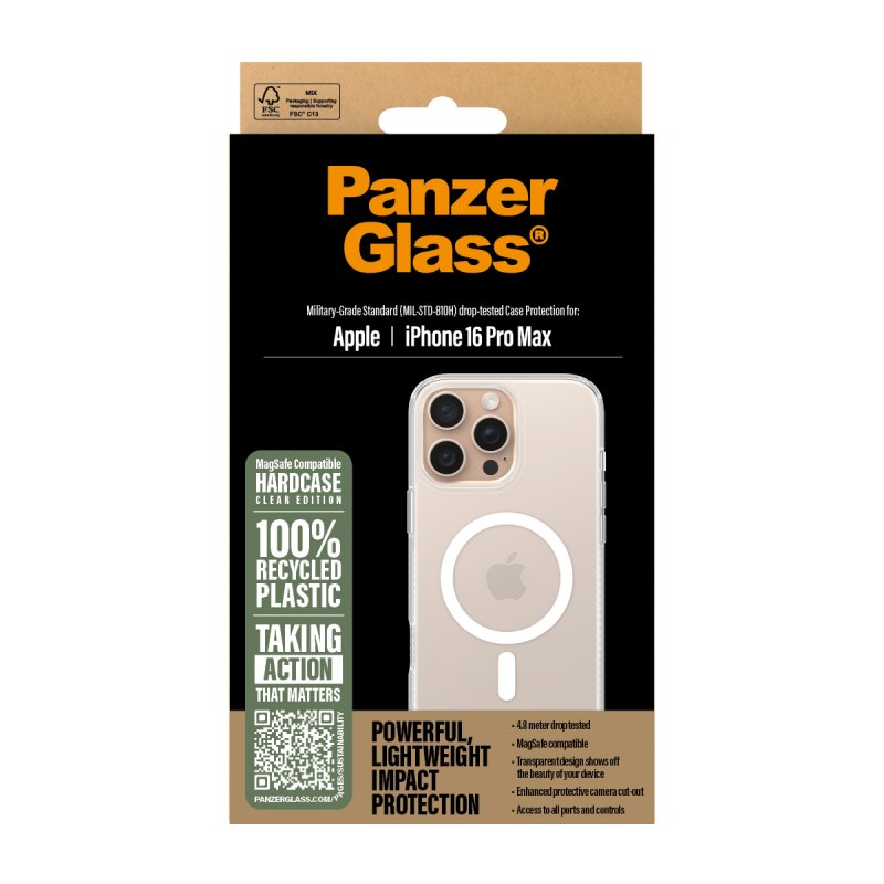 PanzerGlass - HardCase MagSafe - iPhone 16 Pro Max - White