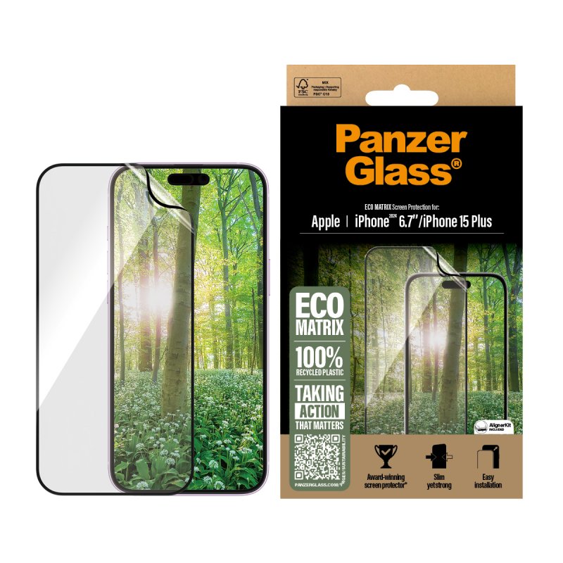 PanzerGlass PG MATRIX Scrn iPhone 16 6.7Inch UWF