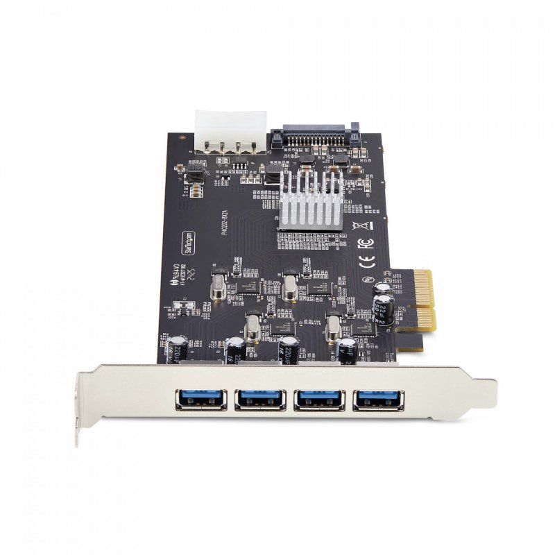 CARTE PCIE USB A 4 PORTS 5GBPS CARTE D EXTENSION 4X USB-A