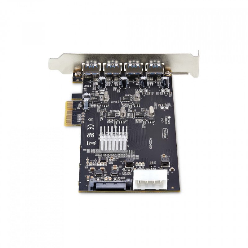 CARTE PCIE USB A 4 PORTS 5GBPS CARTE D EXTENSION 4X USB-A