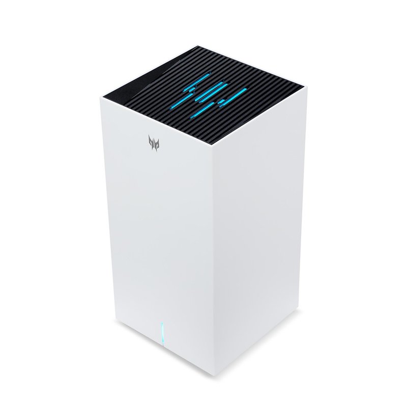 Acer Predator Connect T7 Wi-Fi 7 routeur sans fil Gigabit Ethernet Tri-bande (2,4 GHz / 5 GHz / 6 GHz) Blanc