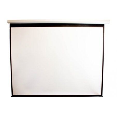 ELECTRIC ROLLOWAY 4:3 100" SCREEN WITH IR REMOTE CONTROL