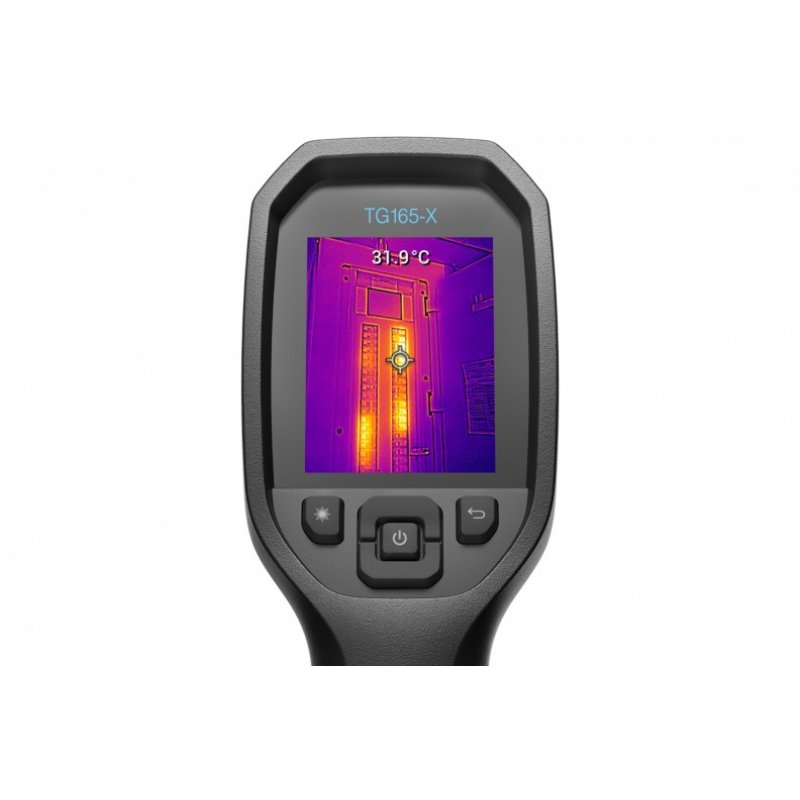 FLIR TG165-X MSX Termocamera -25 fino a 300 °C 80 x 60 Pixel 8.7 Hz MSX® Luce LED integrata Fotocamera digitale