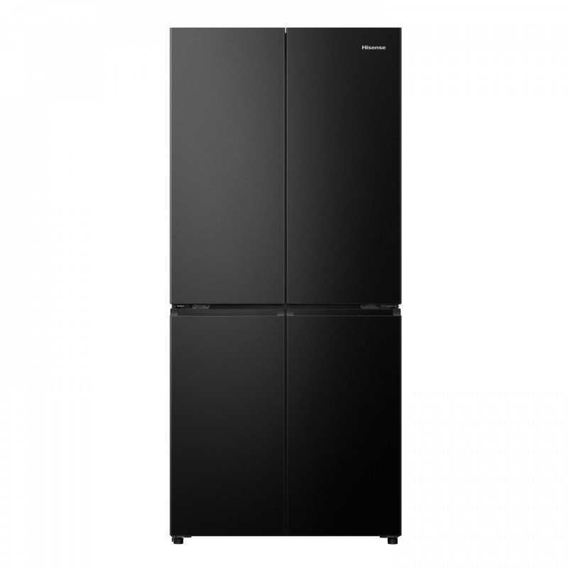 Hisense RQ5P470SAFD réfrigérateur-congélateur Pose libre 483 L D Noir, Acier inoxydable