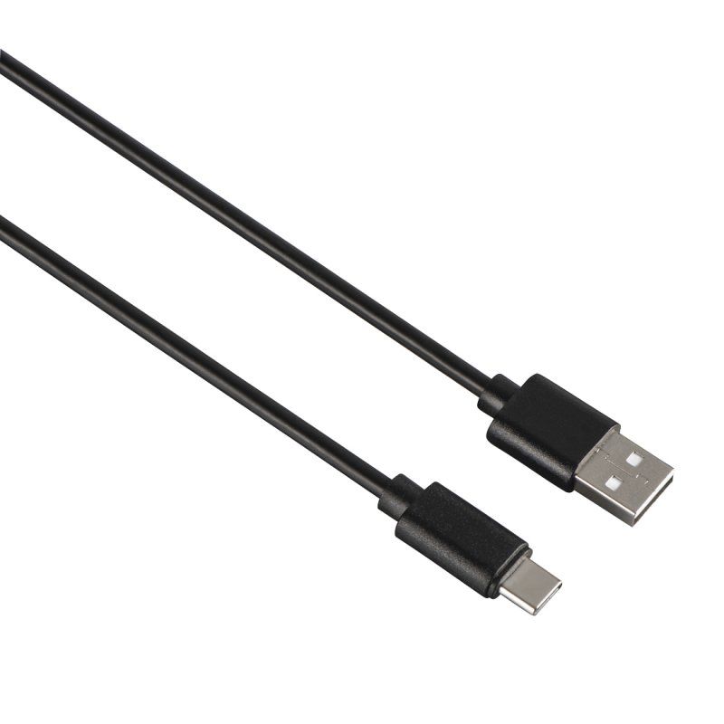 Hama 00200907 câble USB USB 2.0 0,9 m USB C USB A Noir