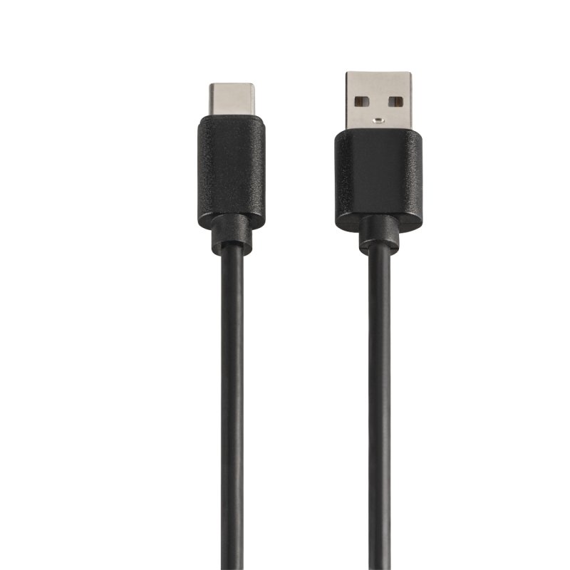 Hama USB-A to USB-C Cable, USB 2.0, 0.9 Metre, Black