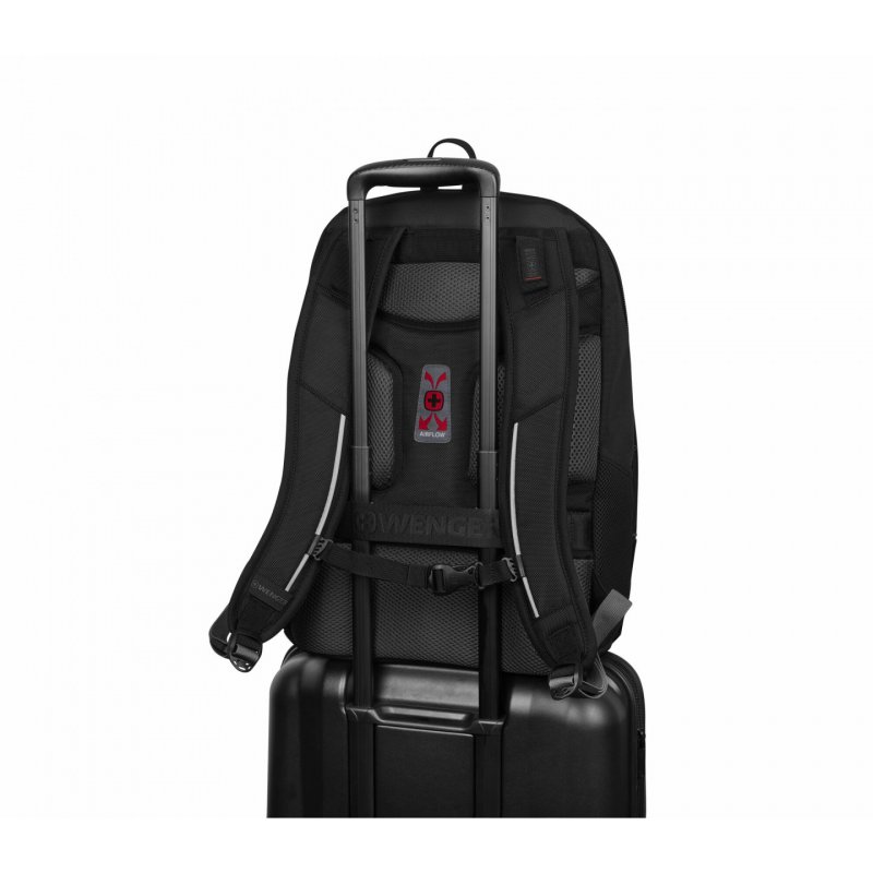 Wenger/SwissGear Carbon Pro sac à dos Sac à dos normal Noir Polyester, Polyéthylène téréphtalate recyclé (rPET)