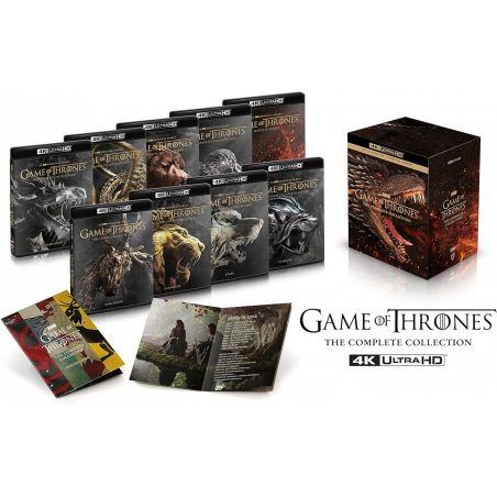 Game Of Thrones Seasons 1 to 8 Complete Collection 4K Ultra HD