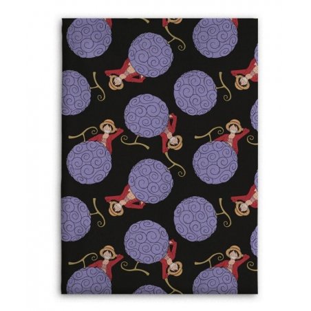 ONE PIECE - Couverture Flanelle 110x150cm - Luffy