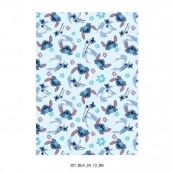 DISNEY - Couverture Flanelle 110x150cm - Stitch