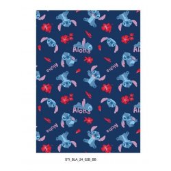 DISNEY - Couverture Flanelle 110x150cm - Stitch "Aloha"