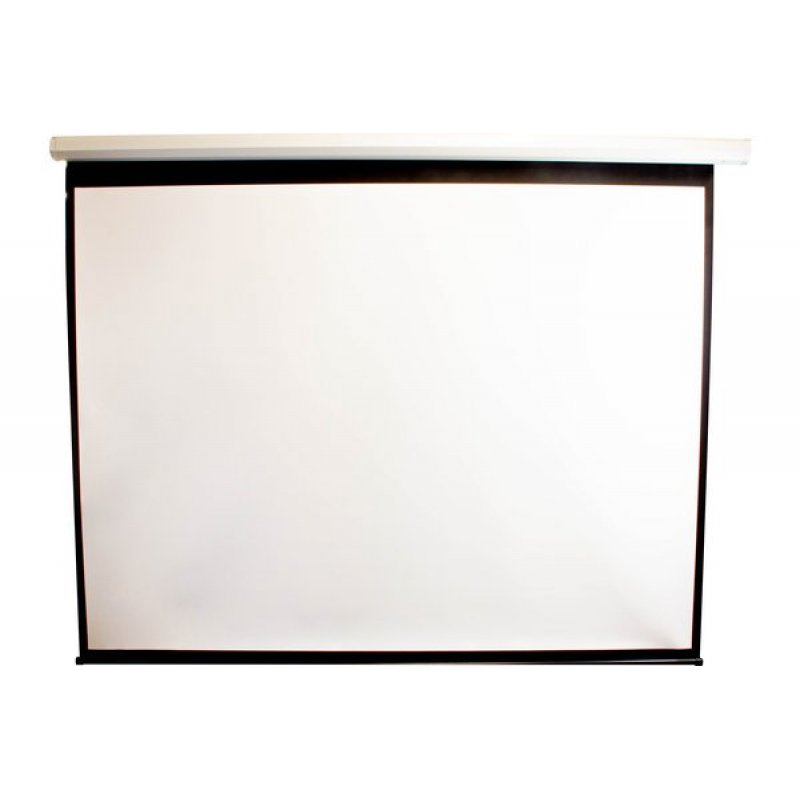 ELECTRIC ROLLOWAY 4:3 120" SCREEN WITH IR REMOTE CONTROL