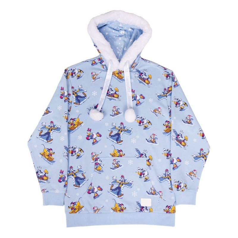 Disney by Loungefly veste à capuche Mickey and Friends Winter Wonderland (M)