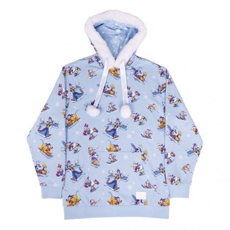 Disney by Loungefly veste à capuche Mickey and Friends Winter Wonderland (M)