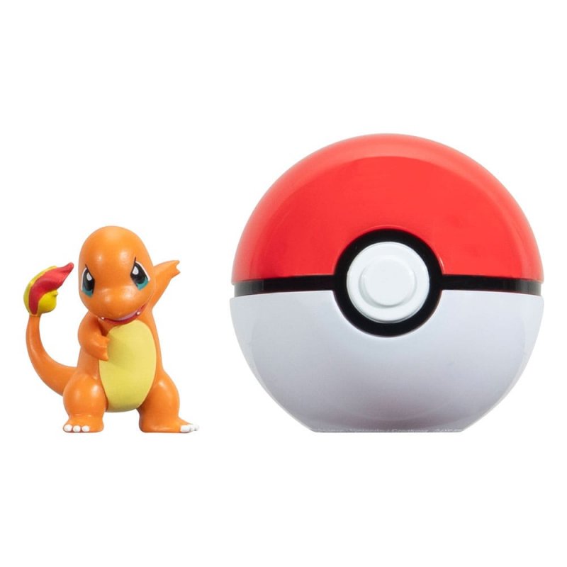 Pokémon Clip'n'Go Poké Balls Salamèche 1 & Poké Ball