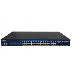 ALLNET ALL-SG8428V2PM network switch Managed L2 Gigabit Ethernet (10/100/1000) Power over Ethernet (PoE) Black