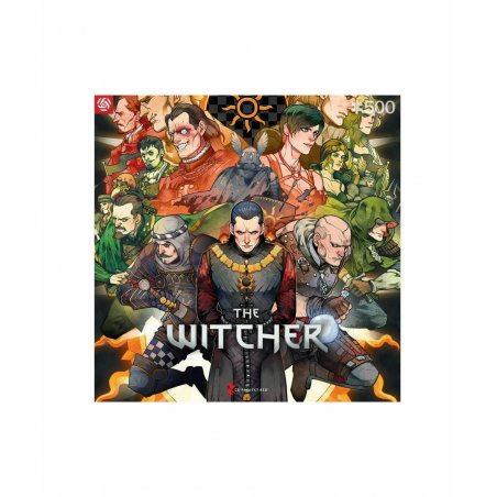 Good Loot - Gaming Puzzle: The Witcher Nilfgaard (500 pieces)