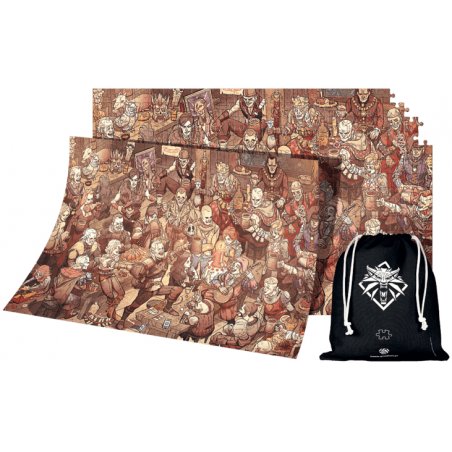 Good Loot The Witcher: Birthday Jigsaw puzzle 1000 pc(s) Video game