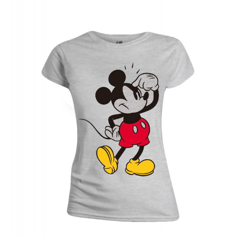 DISNEY - T-Shirt - Mickey Mouse Annoying Face - GIRL (S)
