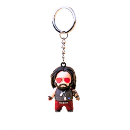 Good Loot - Cyberpunk 2077 Johny Silverhand Good Loot 3D Keychain