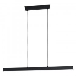 EGLO - Simolaris-Z long pendant lamp black L122 - RGB TW - Zigbee, Bluetooth