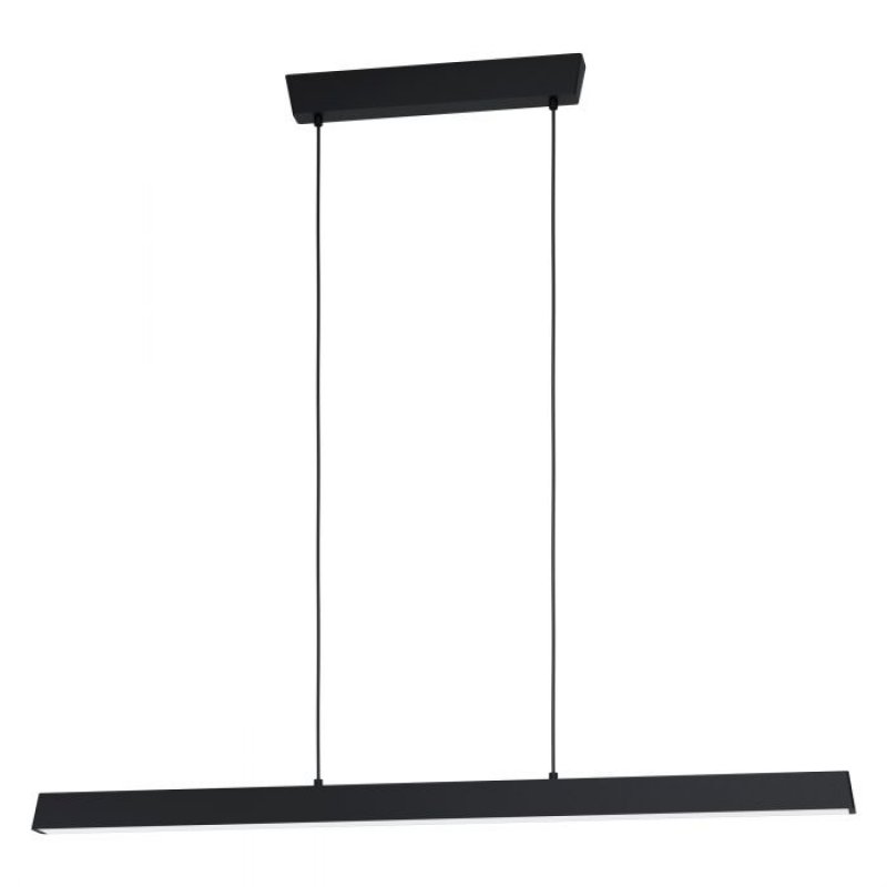 EGLO - Simolaris-Z long pendant lamp black L122 - RGB TW - Zigbee, Bluetooth