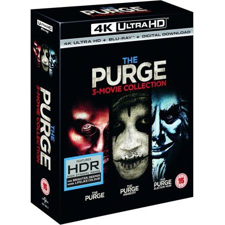 The Purge 1 to 3 4K Ultra HD Blu-Ray