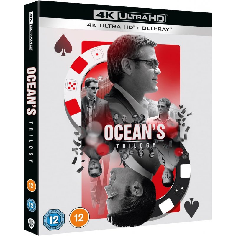 Oceans Eleven / Oceans Twelve / Oceans Thirteen 4K Ultra HD Blu-Ray