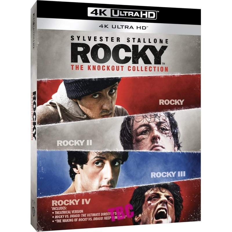 Rocky I to IV Collection (4 Films) 4K Ultra HD
