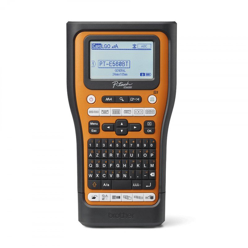 Brother PT-E560BTVP imprimante pour étiquettes Transfert thermique 180 x 180 DPI 20 mm/sec Avec fil &sans fil HSE/TZe
