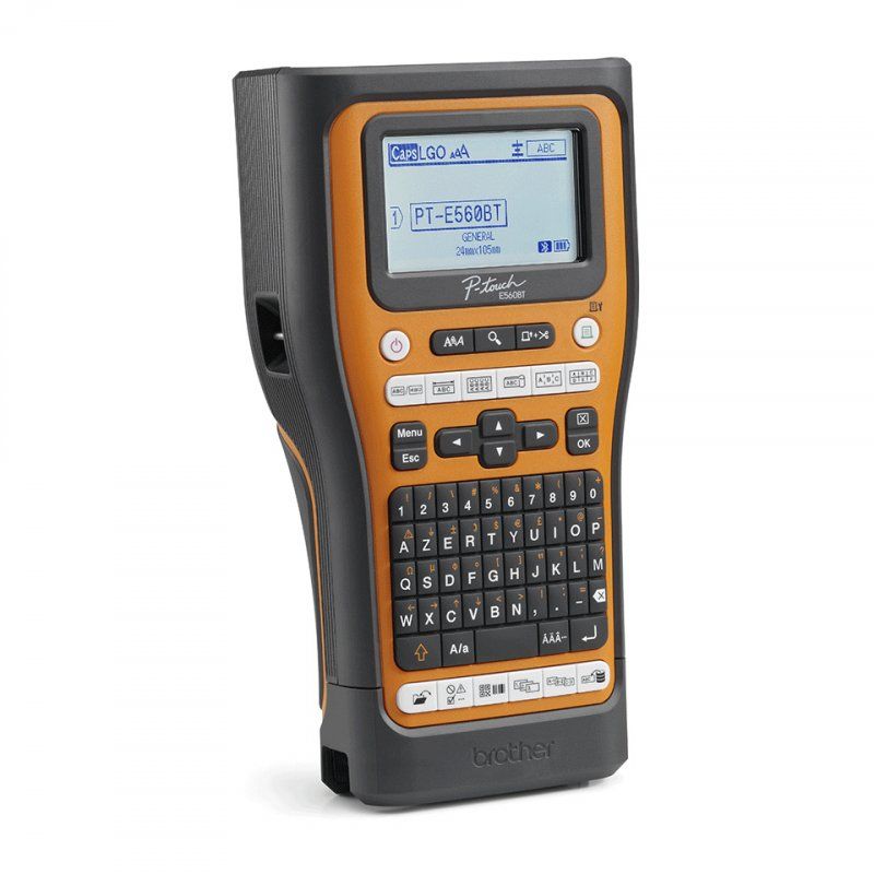 Brother PT-E560BTVP label printer Thermal transfer 180 x 180 DPI 20 mm/sec Wired & Wireless HSE/TZe Bluetooth QWERTZ
